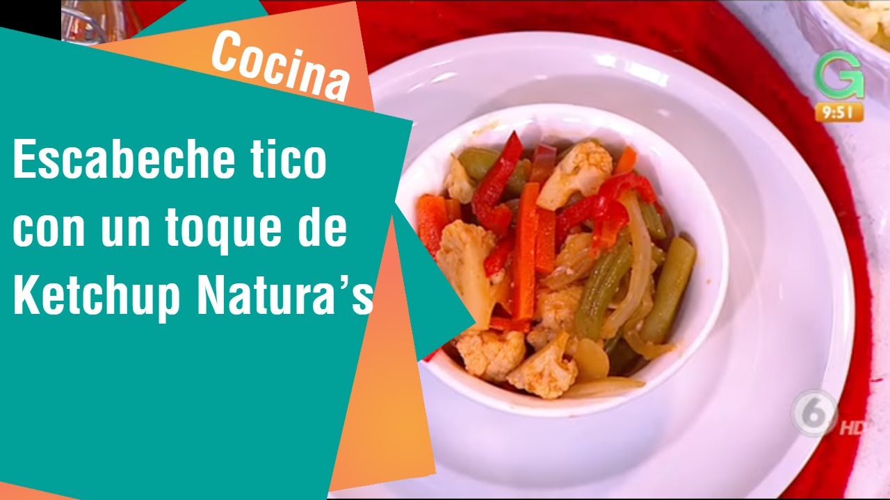 Receta : Escabeche tico con un toque de Ketchup Natura's | Cocina