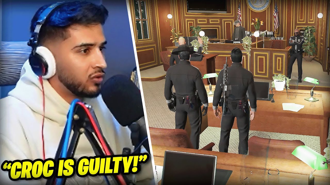 AJ Testifies Against Croc For Shooting Down Taco Without a Reason! | Prodigy RP | GTA RP