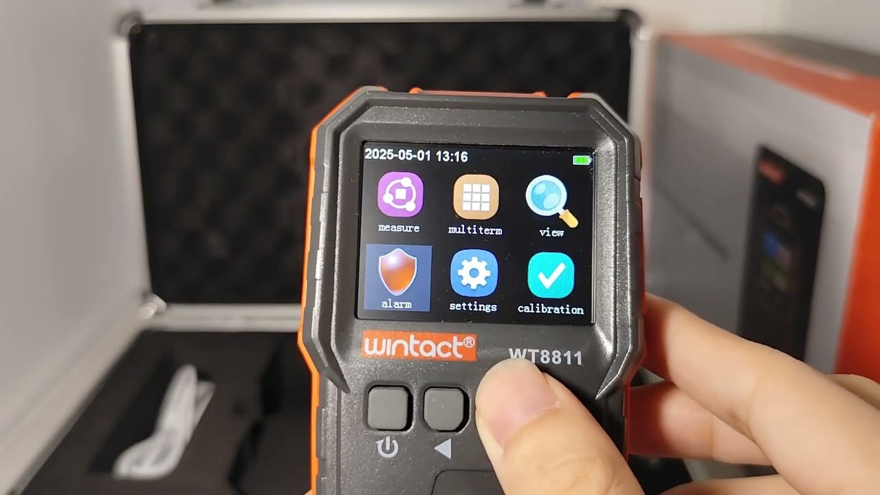 สอนการใช้งานเครื่องวัดก๊าซ Compound Gas Detector Data Logger Wintact รุ่น WT8811 4in1 LEL O2 H2S CO
