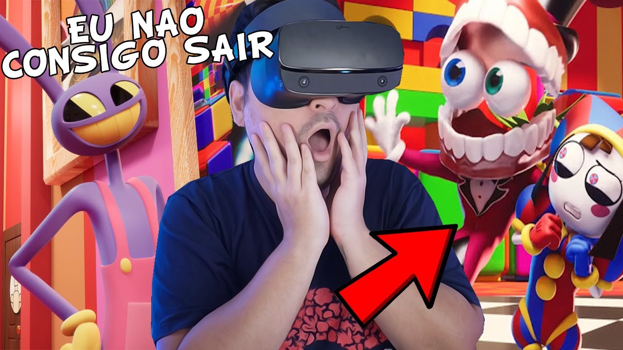 ENTREI no THE AMAZING DIGITAL CIRCUS NA VIDA REAL !! - INCRÍVEL