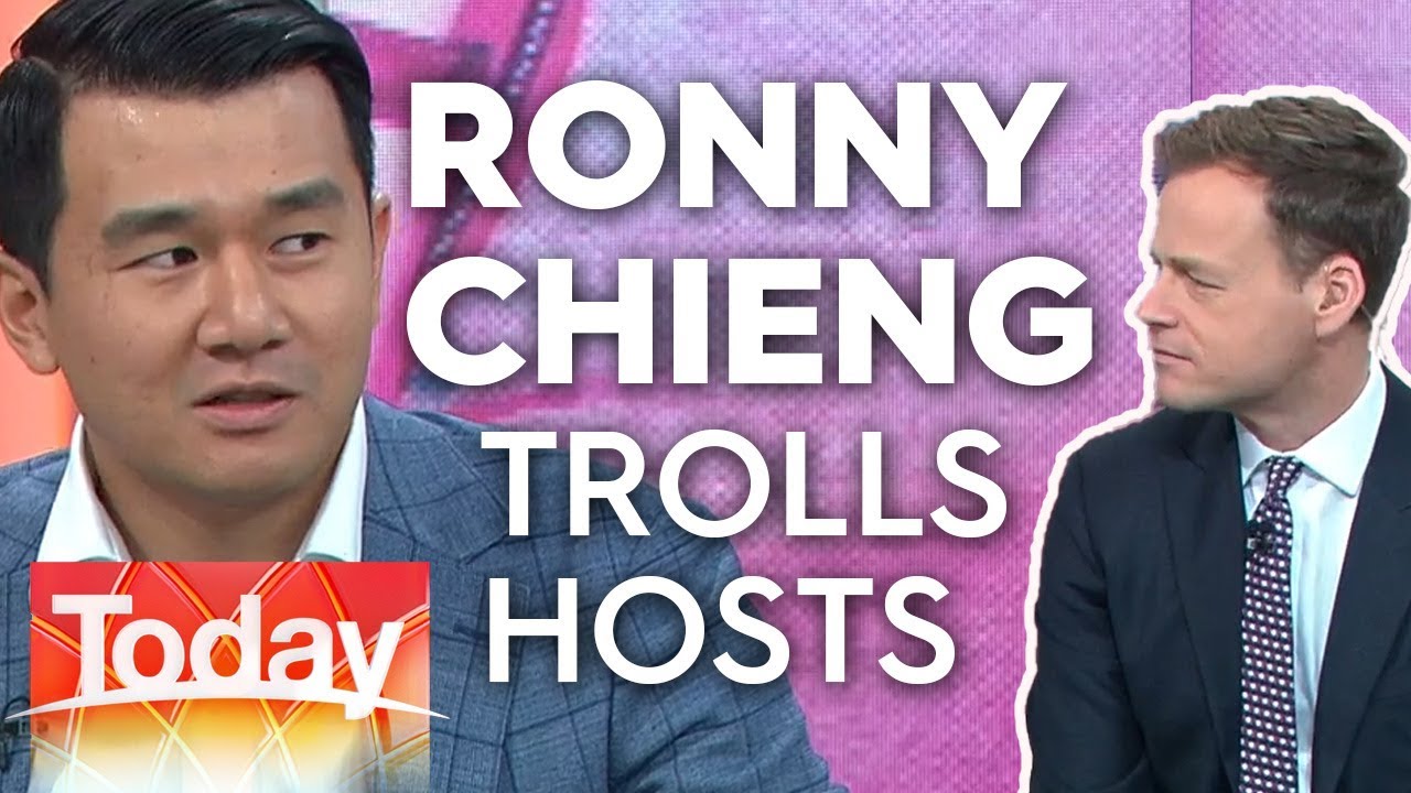 Ronny Chieng trolls Today hosts | Today Show Australia