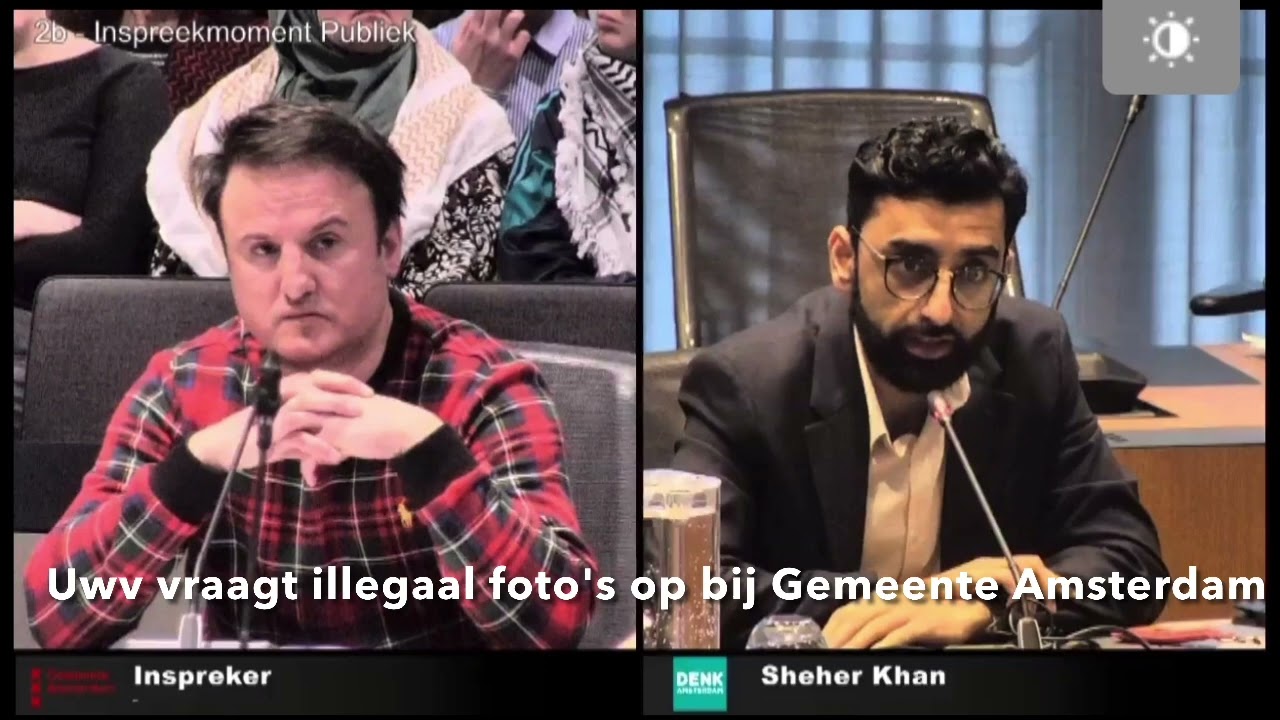 Uwv vraagt illegaal Foto's op bij Gemeente Amstrdam