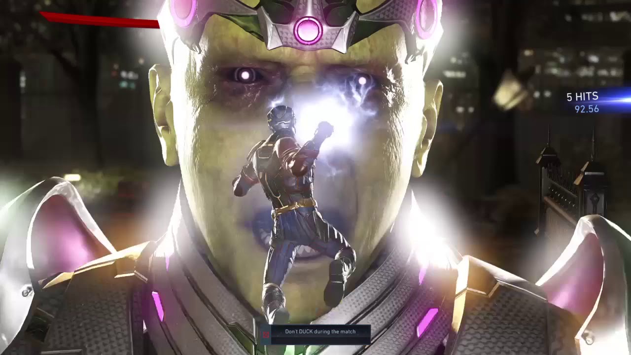 Atom vs Brainiac Boss - Injustice 2
