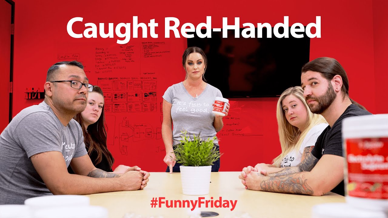 Caught Red-Handed #FunnyFriday