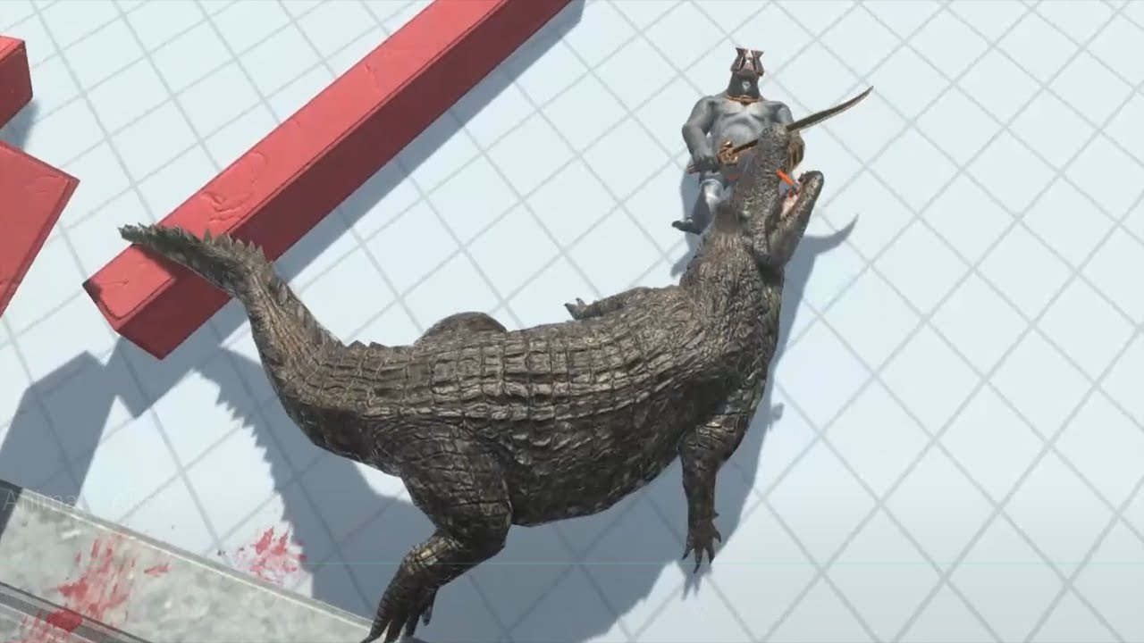Purussaurus VS All Unit Animal ARBS - Animal Revolt Battle Simulator