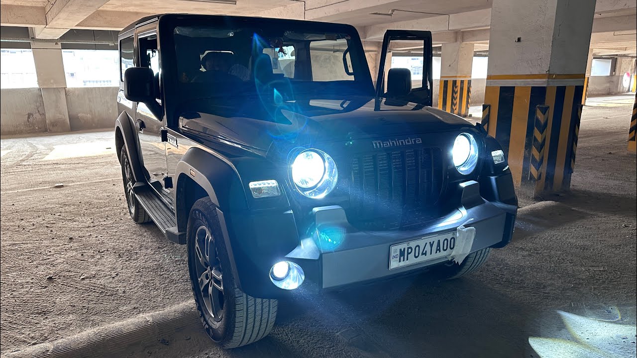 Mahindra 2026 new Thar upgrade LED headlight bulb 400 W IPH projector for lamb 200 W
