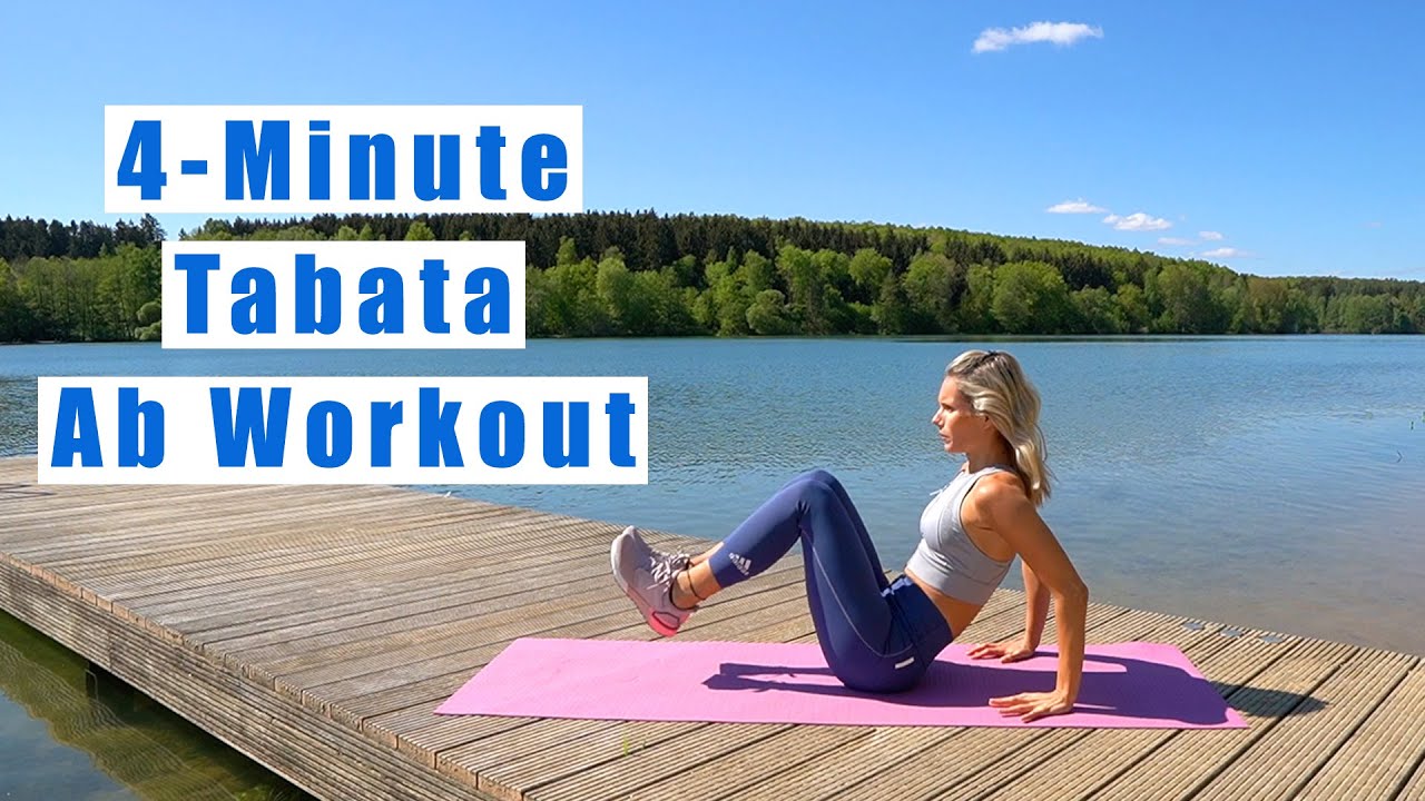 4-minutowy trening brzucha Tabata