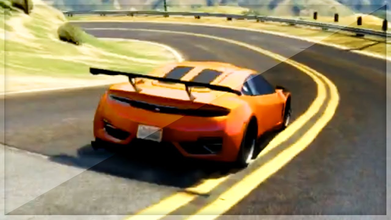 GTA 5 Funny Moments - Drifting With Sport Cars - (GTA V Online Games Stunts)