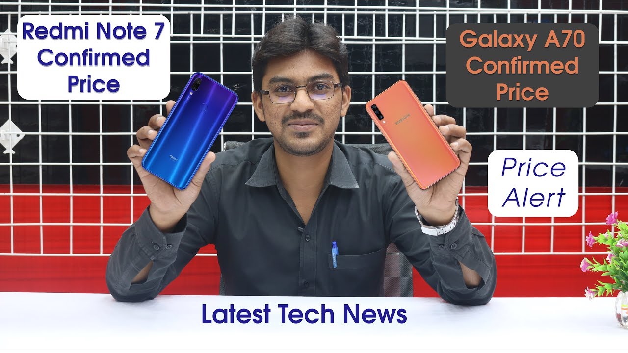 Latest Tech News | Redmi Note 7 Launch Confirmed & Price | Galaxy A70 Price PKR Leak | Price Alert