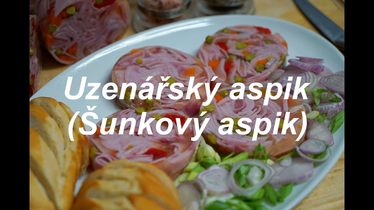 Uzenářský aspik-(Šunkový aspik)