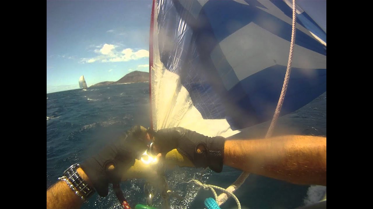 2010 Kalakaua Cup - Spinnaker Peel