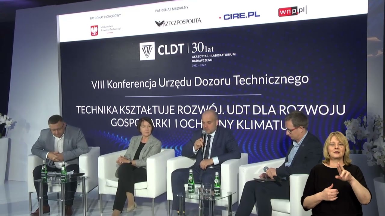 VIII Konferencja UDT - Debata II: Nowe wyzwania dla przemysłu i UDT we współczesnym świecie