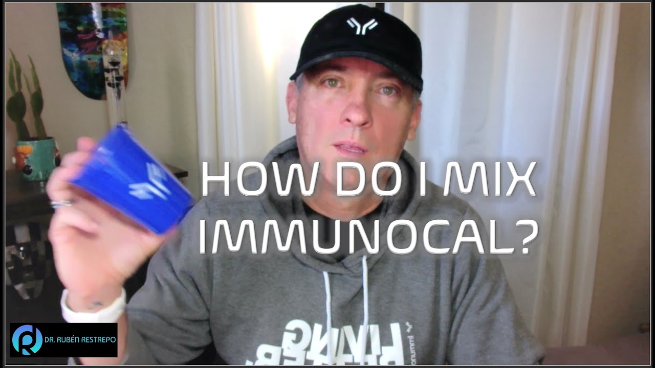 HOW TO MIX IMMUNOCAL (REGULAR or PLATINUM)