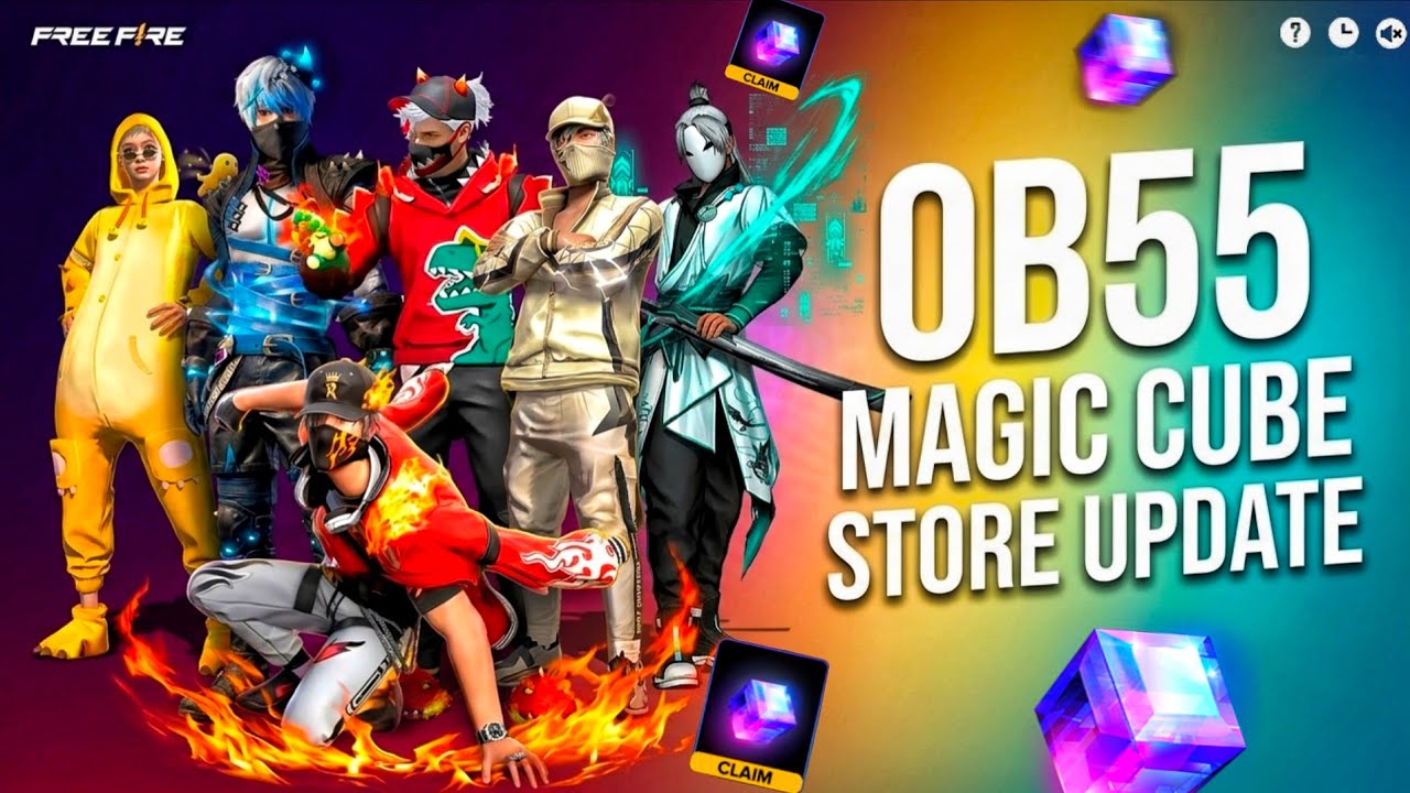 OB55 MAGIC CUBE STORE UPDATE 🤯💥| NEXT MAGIC CUBE BUNDLE | FREE FIRE NEW EVENT | FF NEW EVENT TODAY