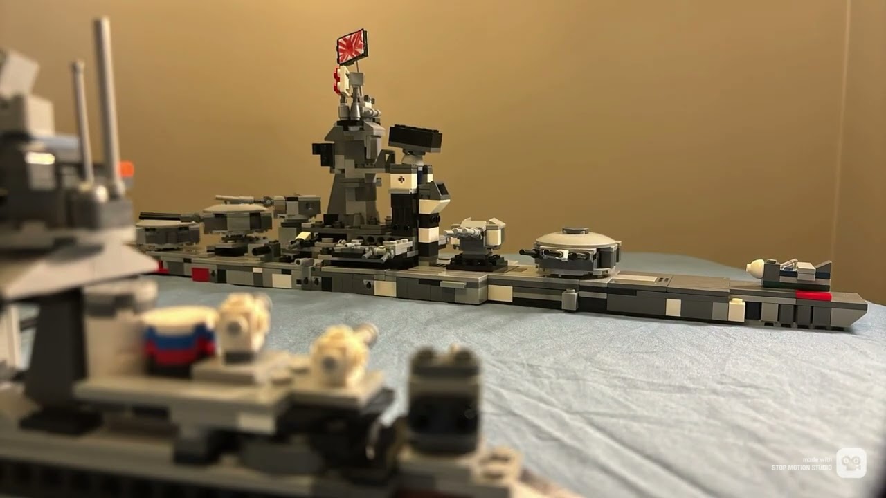Lego Sinking of USS Johnston/10-25-44 Tribute