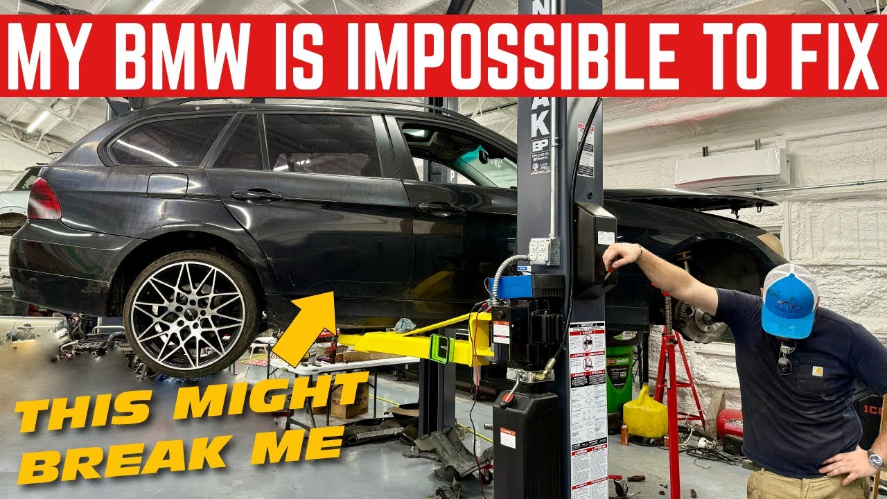 My CHEAP BMW Wagon Is IMPOSSIBLE To Fix *We Tried Everything*