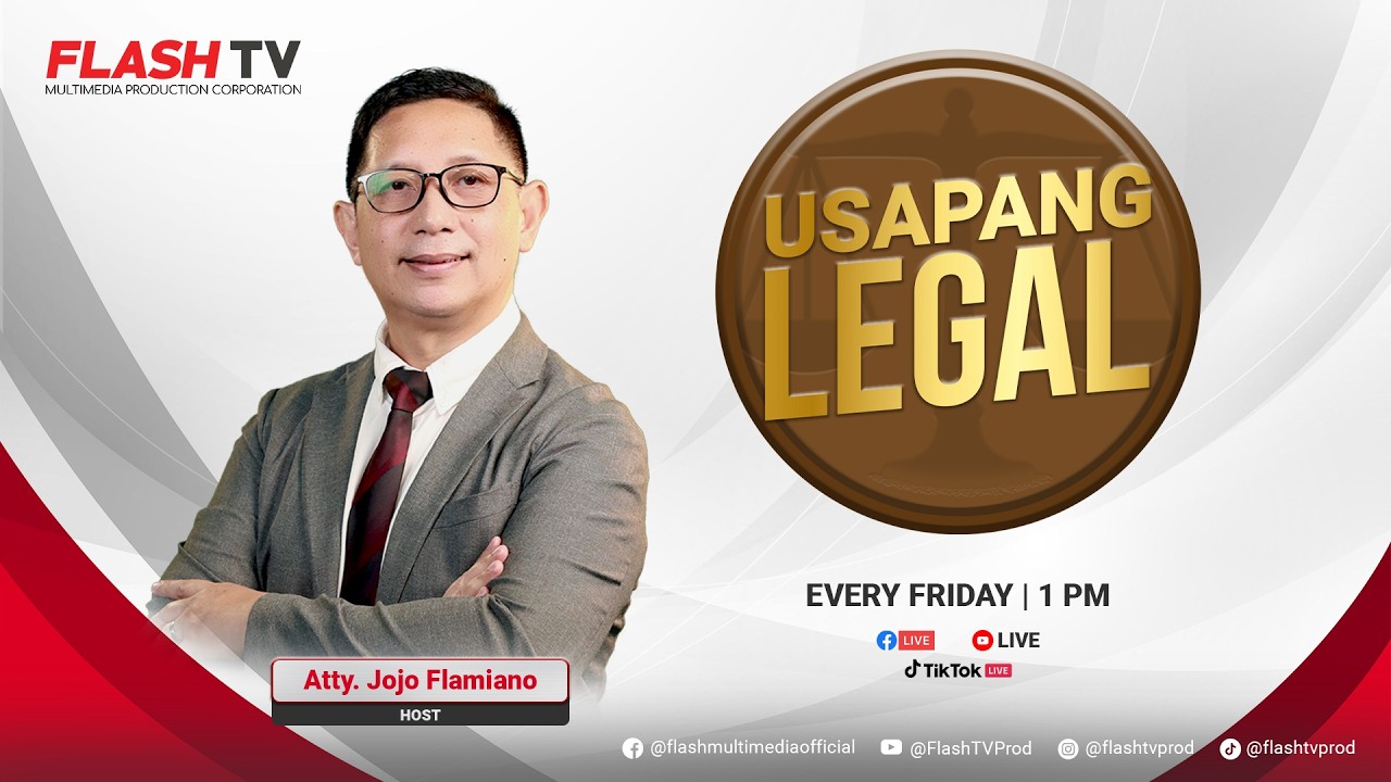 Usapang Legal - Kasama si Atty. Jojo Flamiano (January 30, 2026)