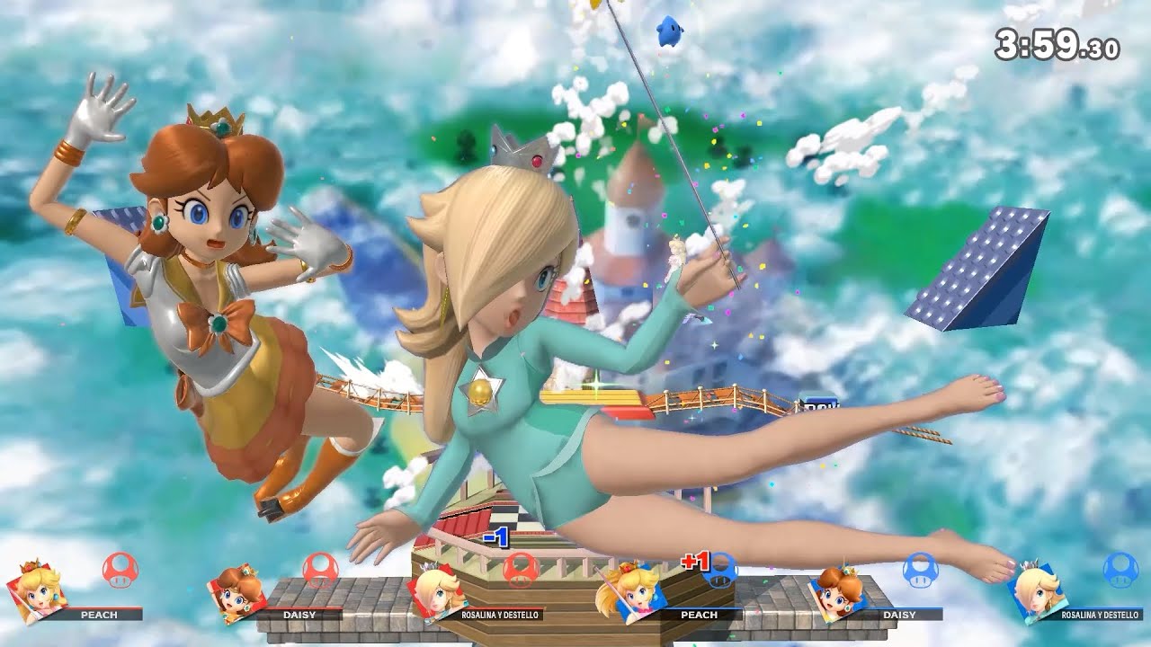 SSBU Mods: Team Sailor Scout vs Team Rio 2016 Princesses Battle (Only Blast and Screen KO)
