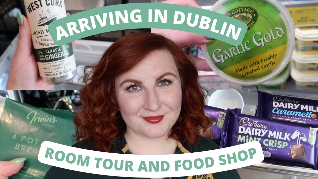 Dublin Vlog - Arrival Day | Staycity Aparthotels Mark Street Room Tour & Food Shop