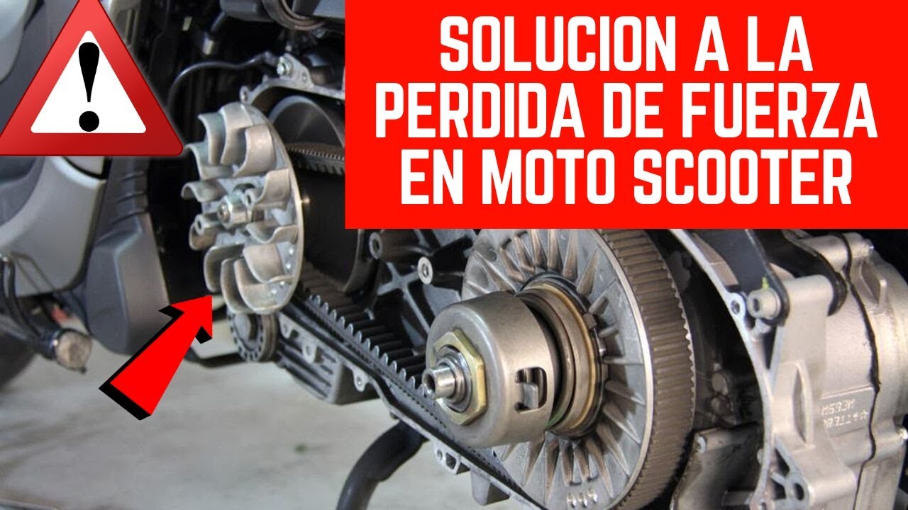 SOLUCION MI MOTO SCOOTER PIERDE FUERZA 😎 SOLUCIÓN FÁCIL 😎
