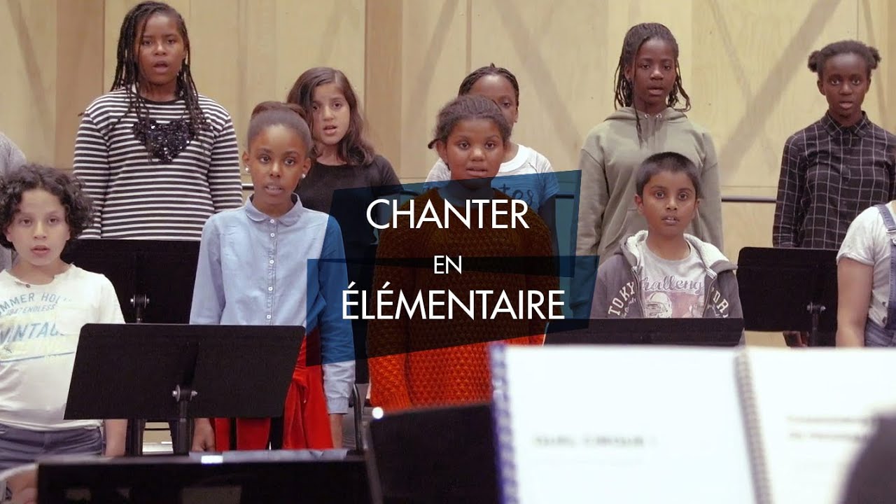 Chanter en élémentaire