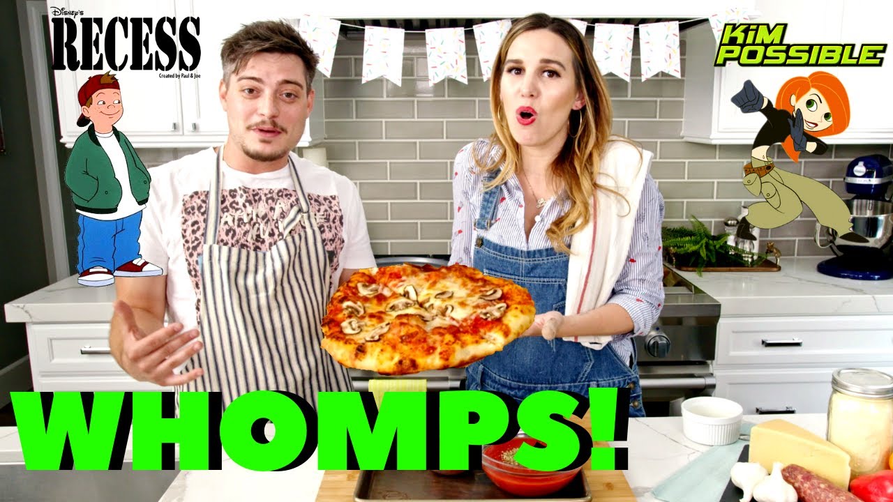 Kim Possible & Youngest Lawrence Brother Bake a Pizza!