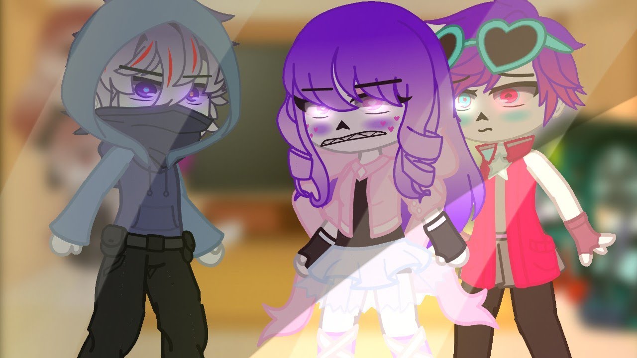 💫•||Sans au shipp Childs react to memes||•💫(my au){in English and Portuguese}