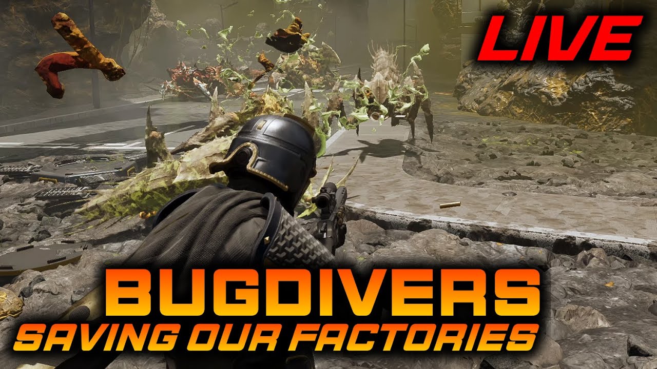 🔴 Saving the AM FACTORIES From BUGS! | Helldivers 2