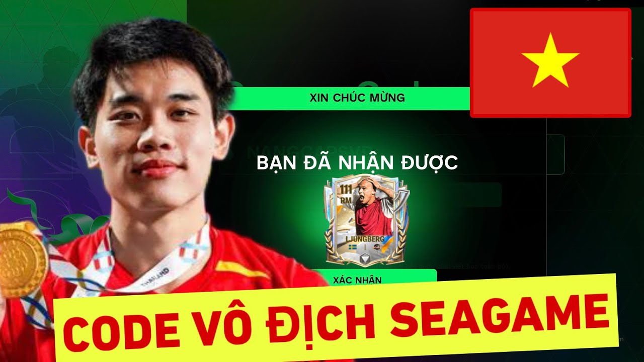 CODE VIP V&Ocirc; ĐỊCH SEAGAME | SỰ KIỆN MỚI HIỆP PHỤ FC MOBILE VIỆT NAM 🇻🇳