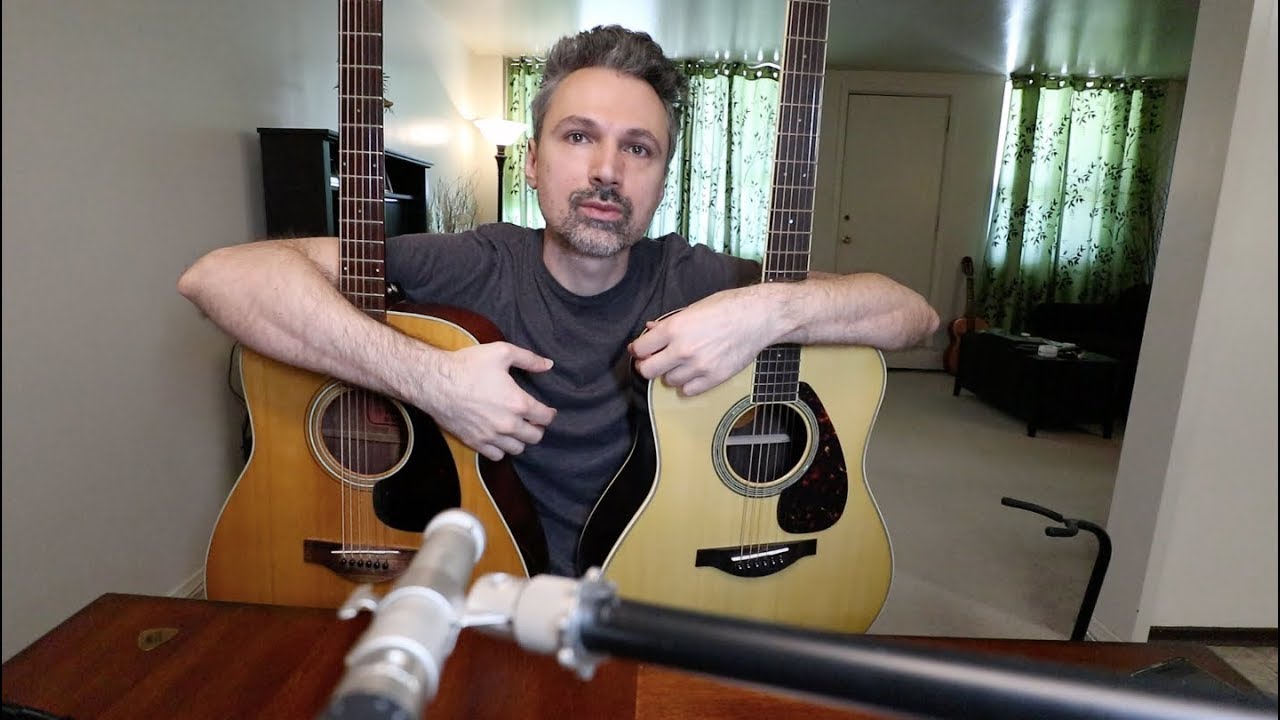 Old Japanese Vs New Made in China (Yamaha Guitar) FG-180 vs LL6