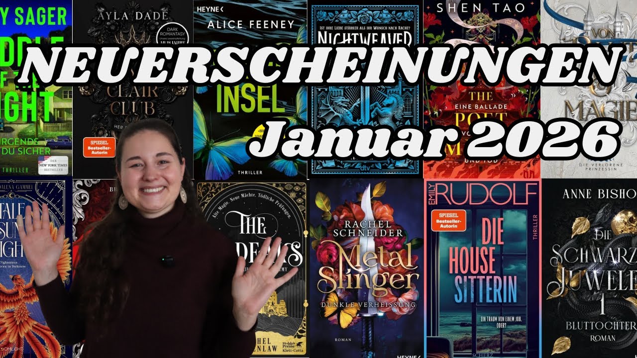 Fantasynovitäten & alle werden entführt?! 😂| Neuerscheinungen Januar 2026 📚|RiasSoulWords