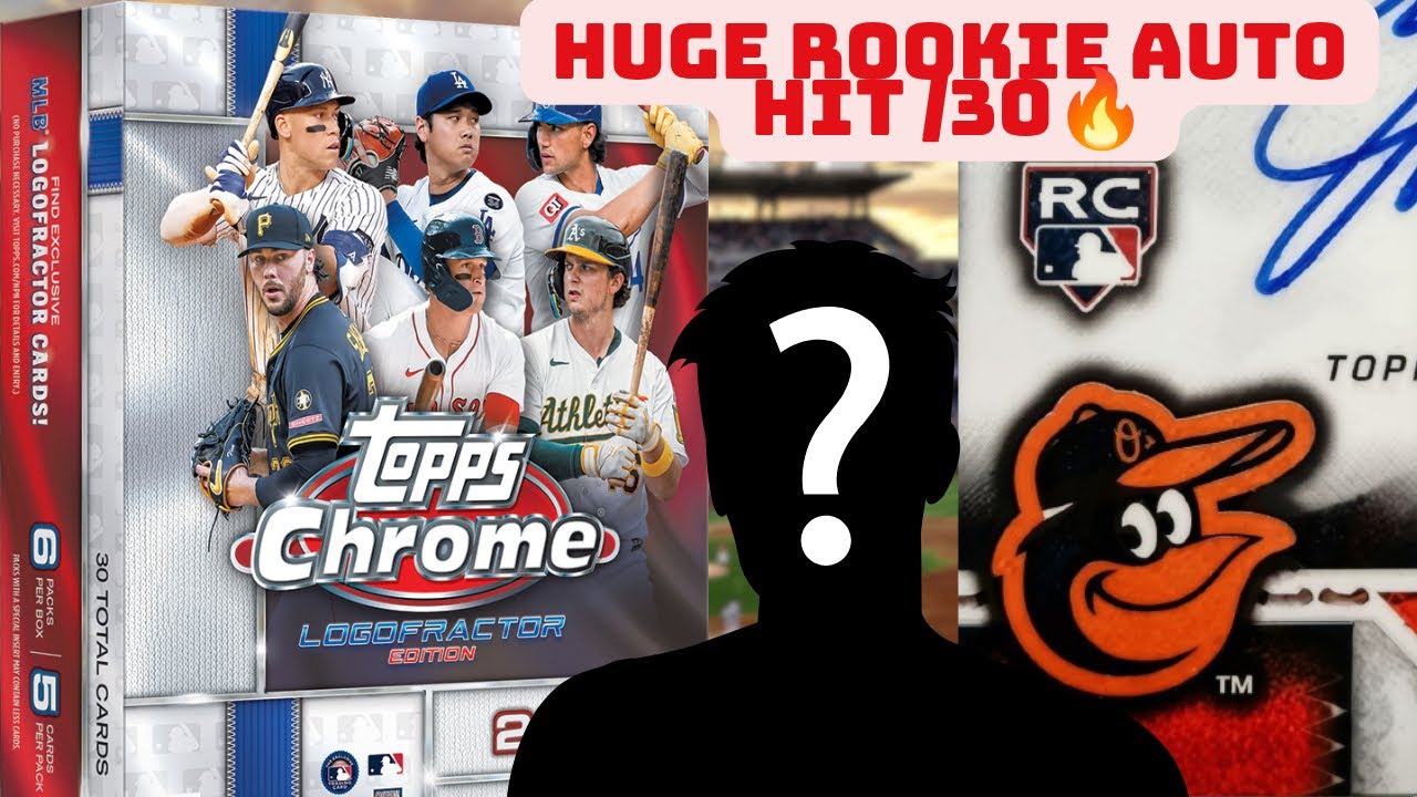 INSANE 2026 Topps Logofractor Box! BIG Rookie Auto /30 + 2 More Numbered Hits 🔥