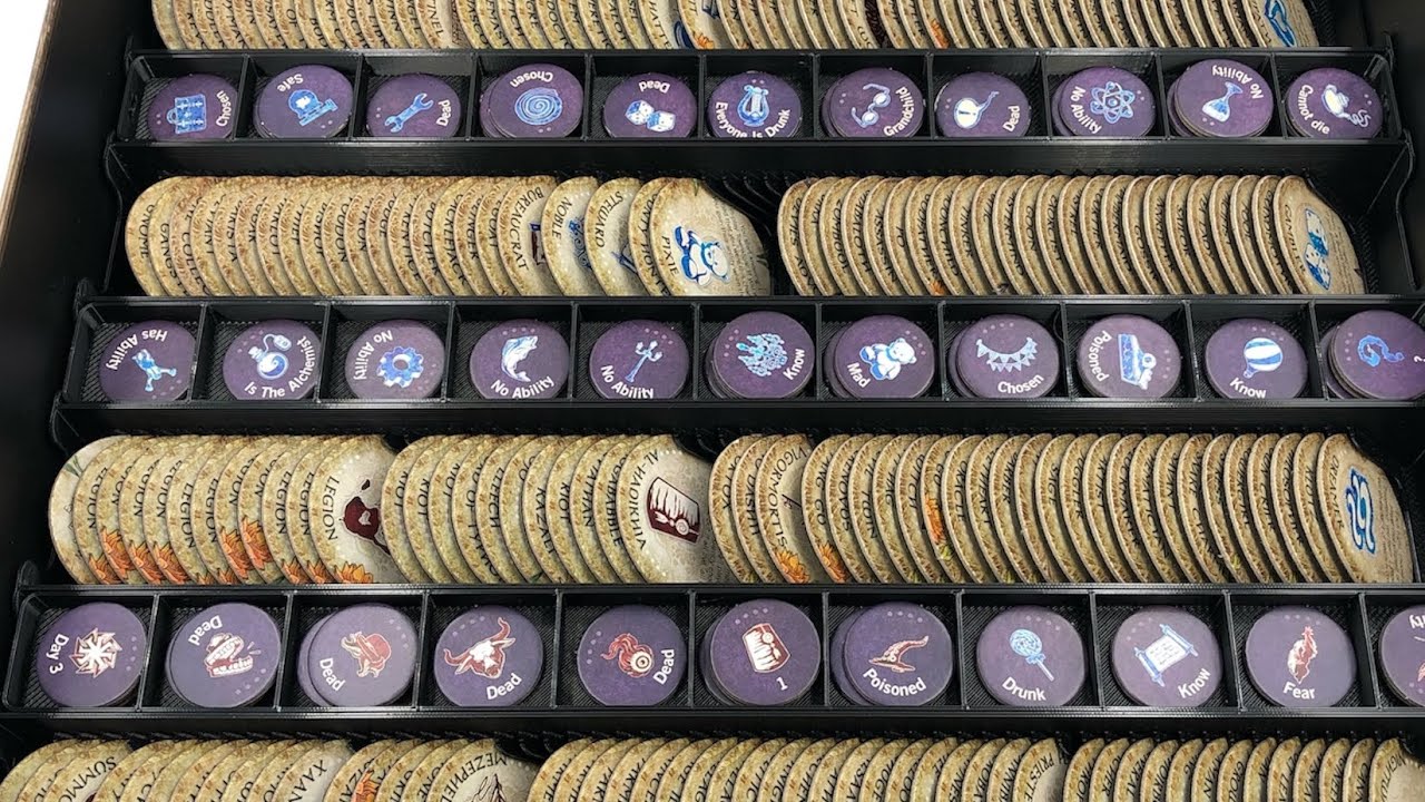 Blood on the Clocktower + The Carousel - Custom insert