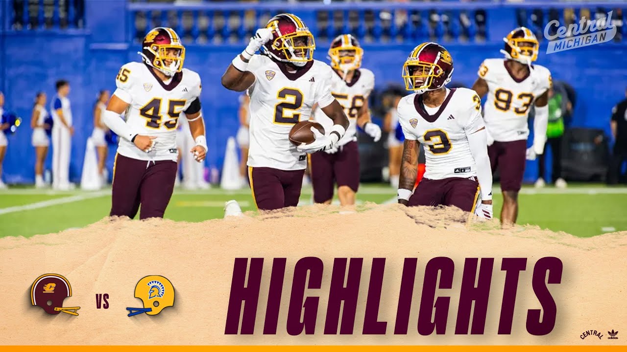 Week 1 - Central Michigan at San Jose State | Full Game Highlights