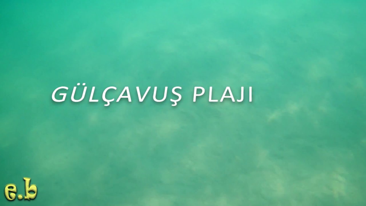 Enez Gülçavuş Sahili Su Altı Görüntüleri Eken H9 1080P