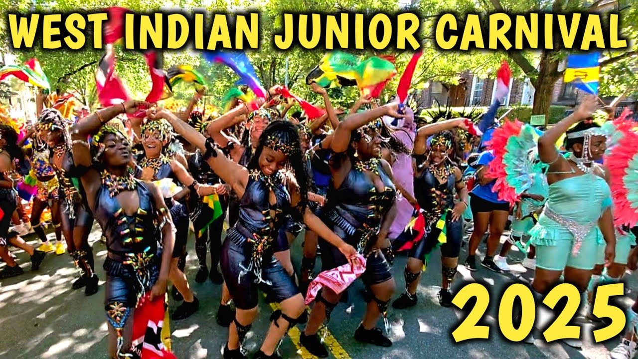 WEST INDIAN JUNIOR CARNIVAL Parade 2025 (full HD) | West Indian American Day Carnival Parade 2025