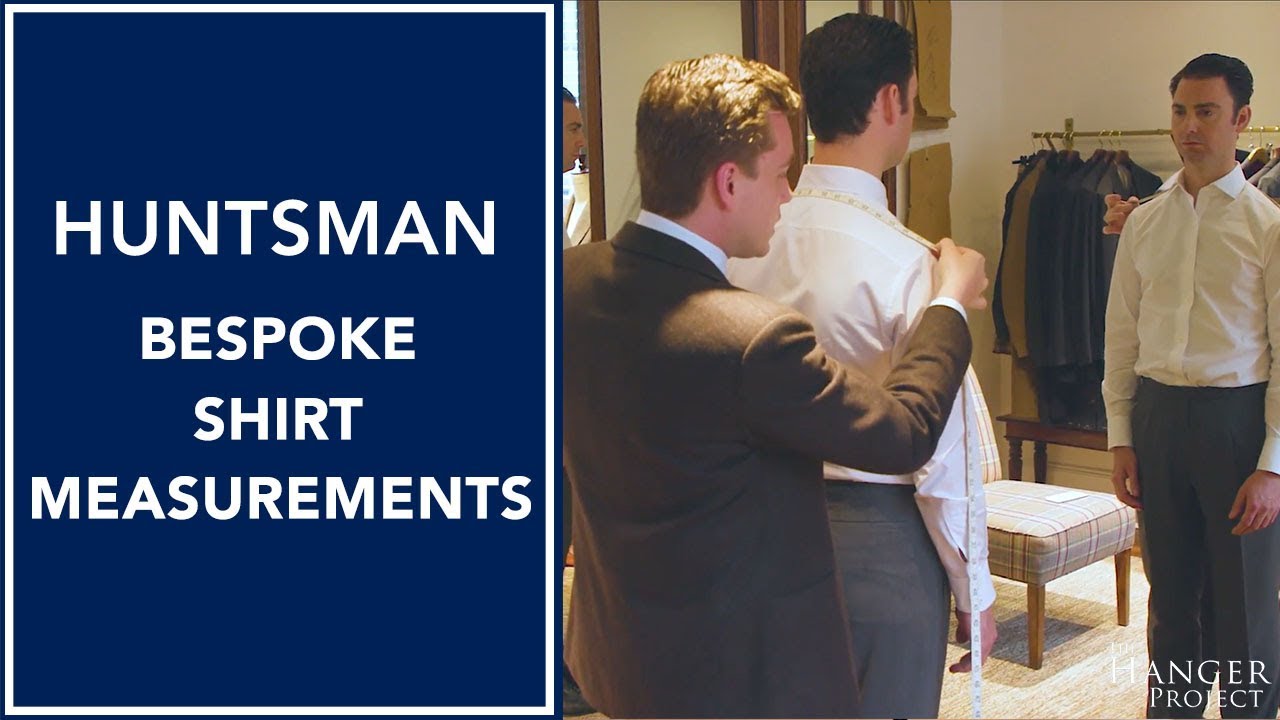Huntsman Bespoke: как снять мерки для рубашки с Ральфом Фицджеральдом | Кирби Эллисон