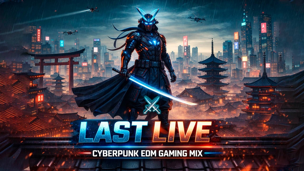 LAST LIVE ⚡ Cyberpunk EDM Gaming Mix | Female Vocals (ENG) | Epic Heroic Electronic Music (2026)