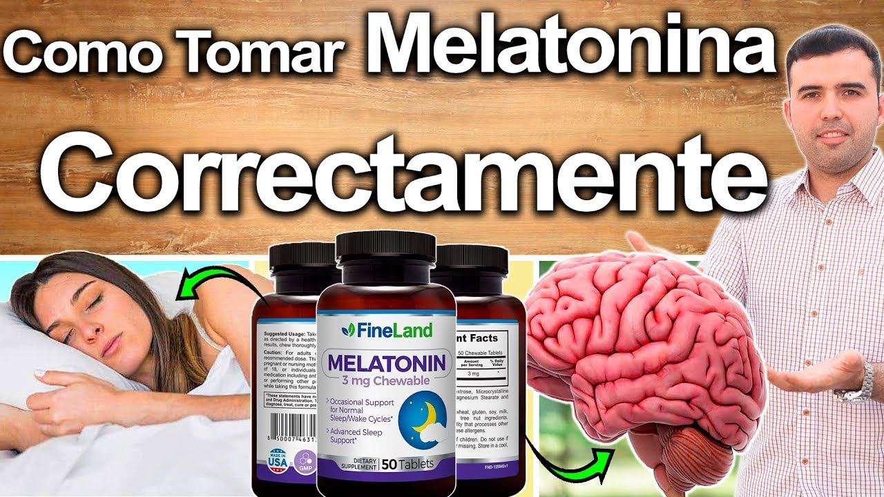 Cómo Se Toma Melatonina? - Para Qué Sirve? - Beneficios Y Contraindicaciones