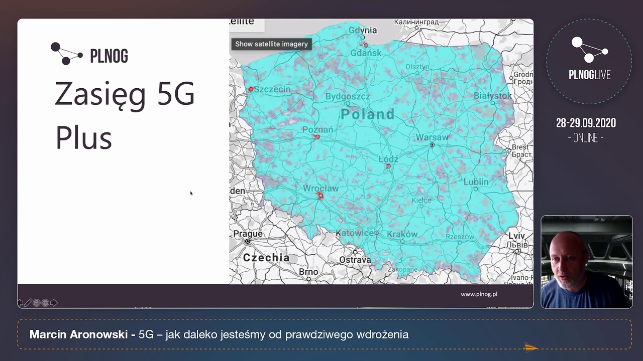 PLNOG Live 2020: 5G &ndash; jak daleko jesteśmy od prawdziwego wdrożenia (Marcin Aronowski)