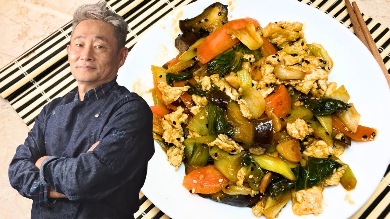 Refogado Oriental de Legumes : Leve e Nutritivo