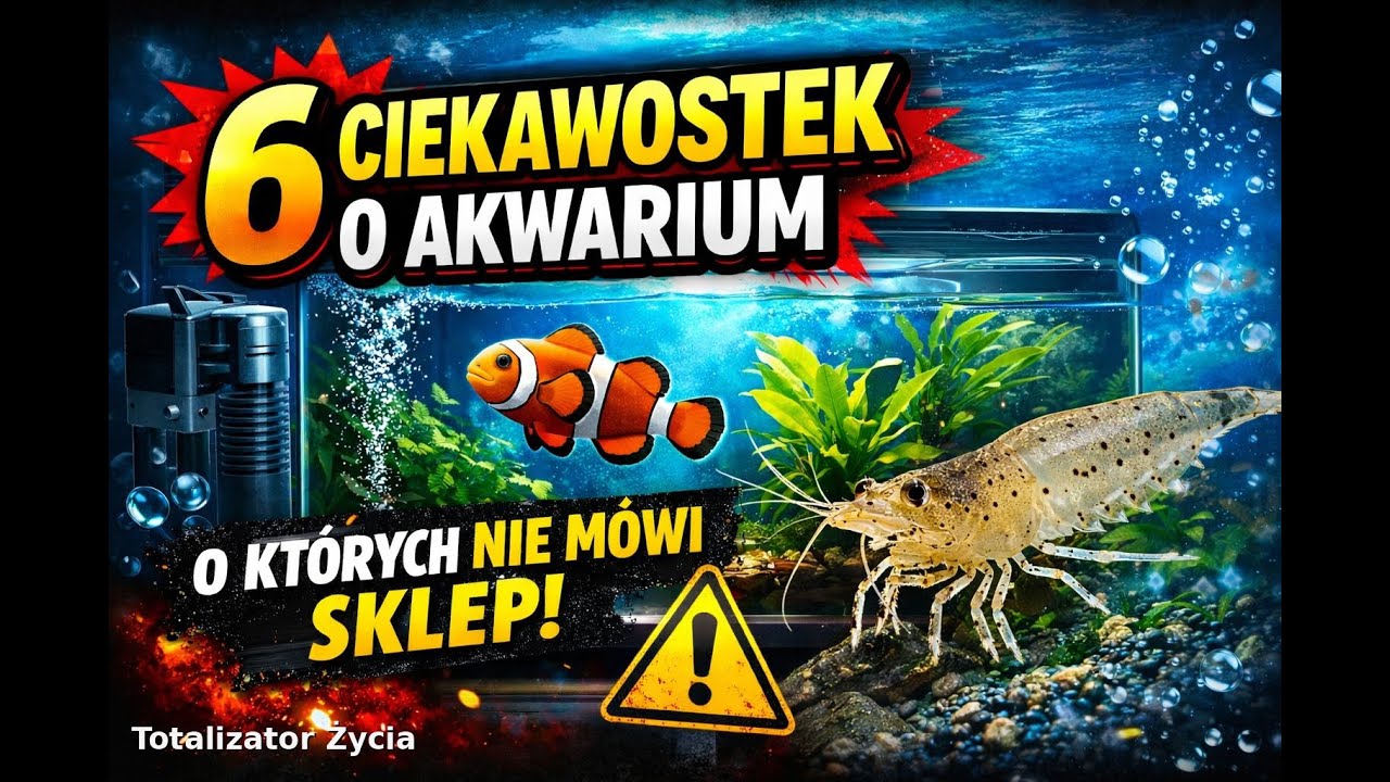 6 rzeczy o akwarium, o których nie mówi żaden sklep zoologiczny