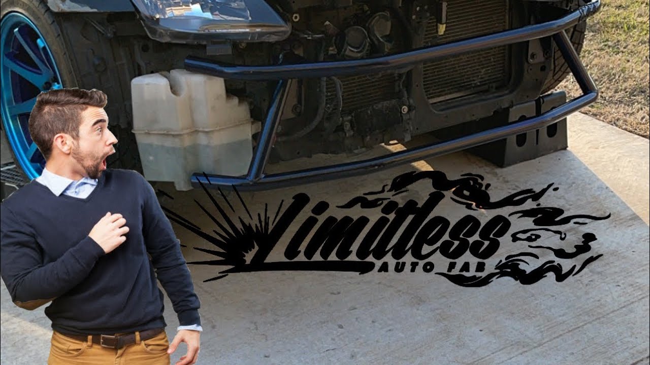 Limitless Auto Fab front Bash bar for 350z Z33