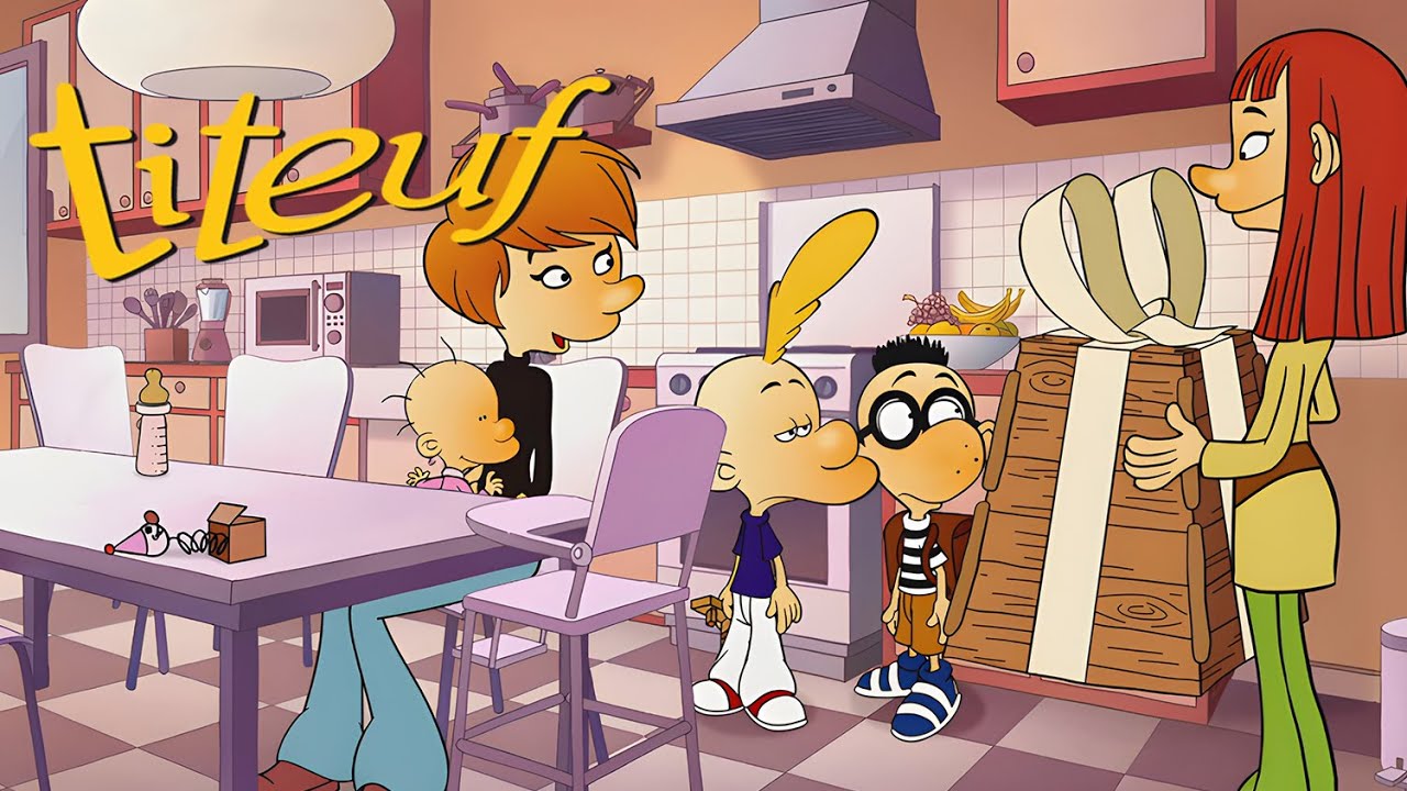 Quand ton cadeau, c’est… une poubelle ! 🎁🗑️ | Titeuf français | 45m | S4 | Dessin animé culte