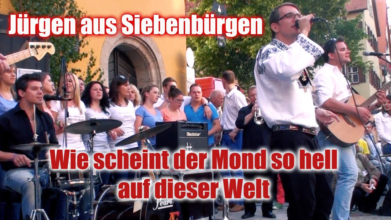 Wie scheint der Mond so hell auf dieser Welt | 