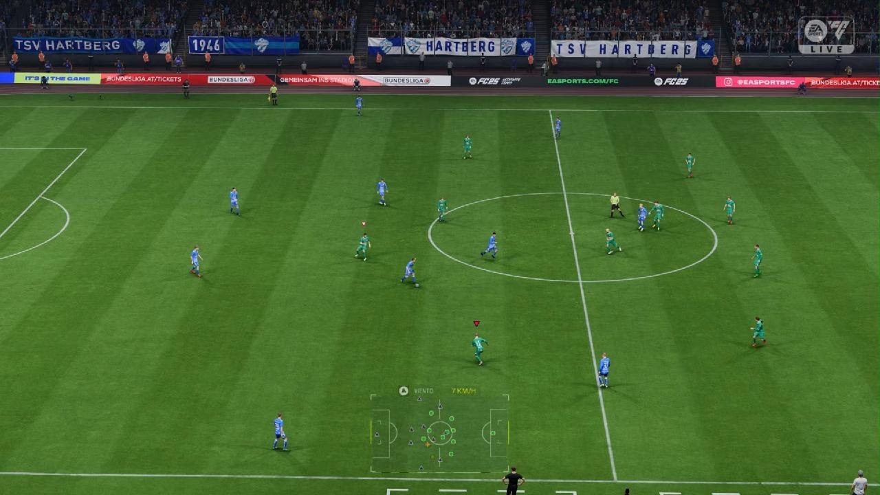 TSV HARTBERG 0 - SK RAPID 5 - goleada liga Bundesliga// FIFA 25 