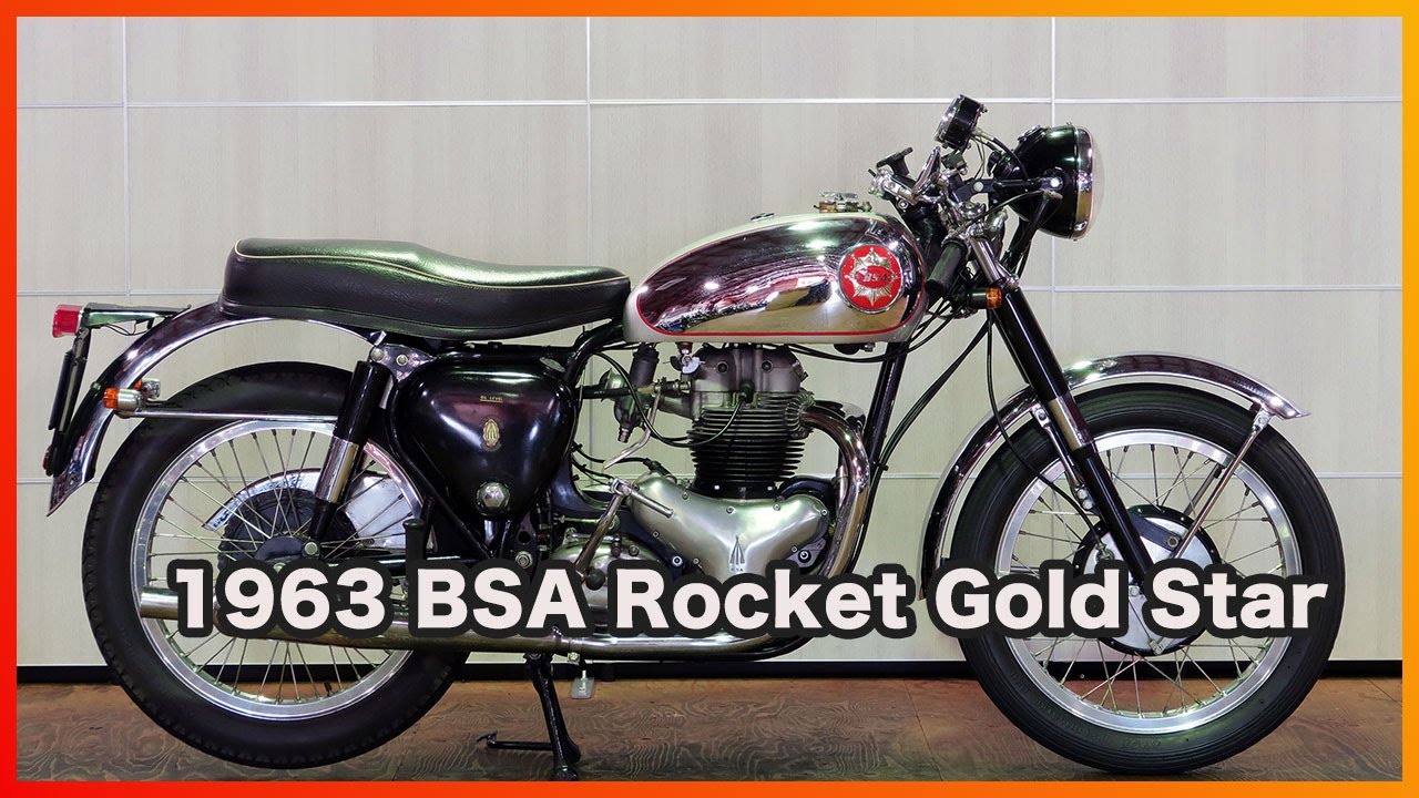 ID2422 1963 BSA Rocket Gold Star
