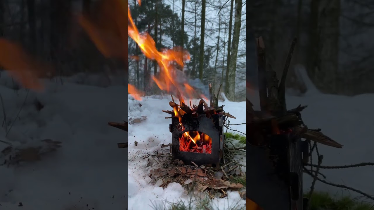 Rychl&yacute; čaj v lese na dř&iacute;vk&aacute;či