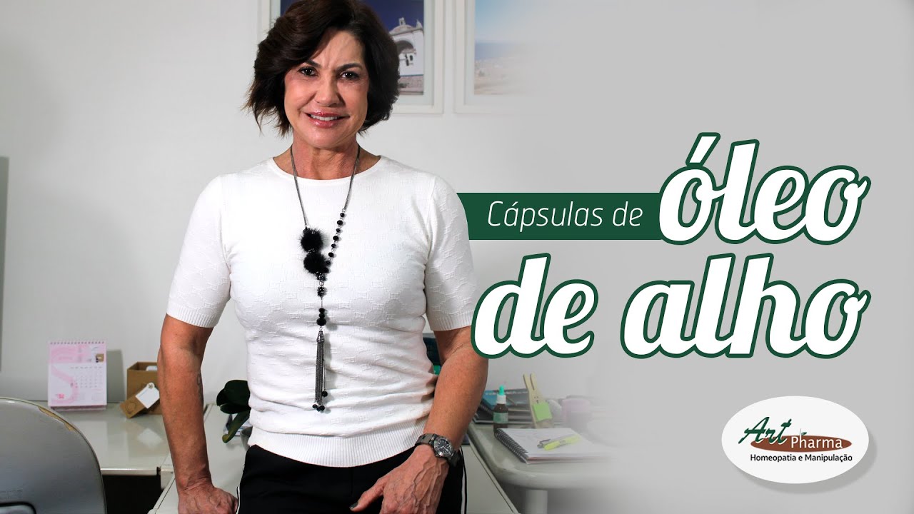Cápsulas de Óleo de Alho