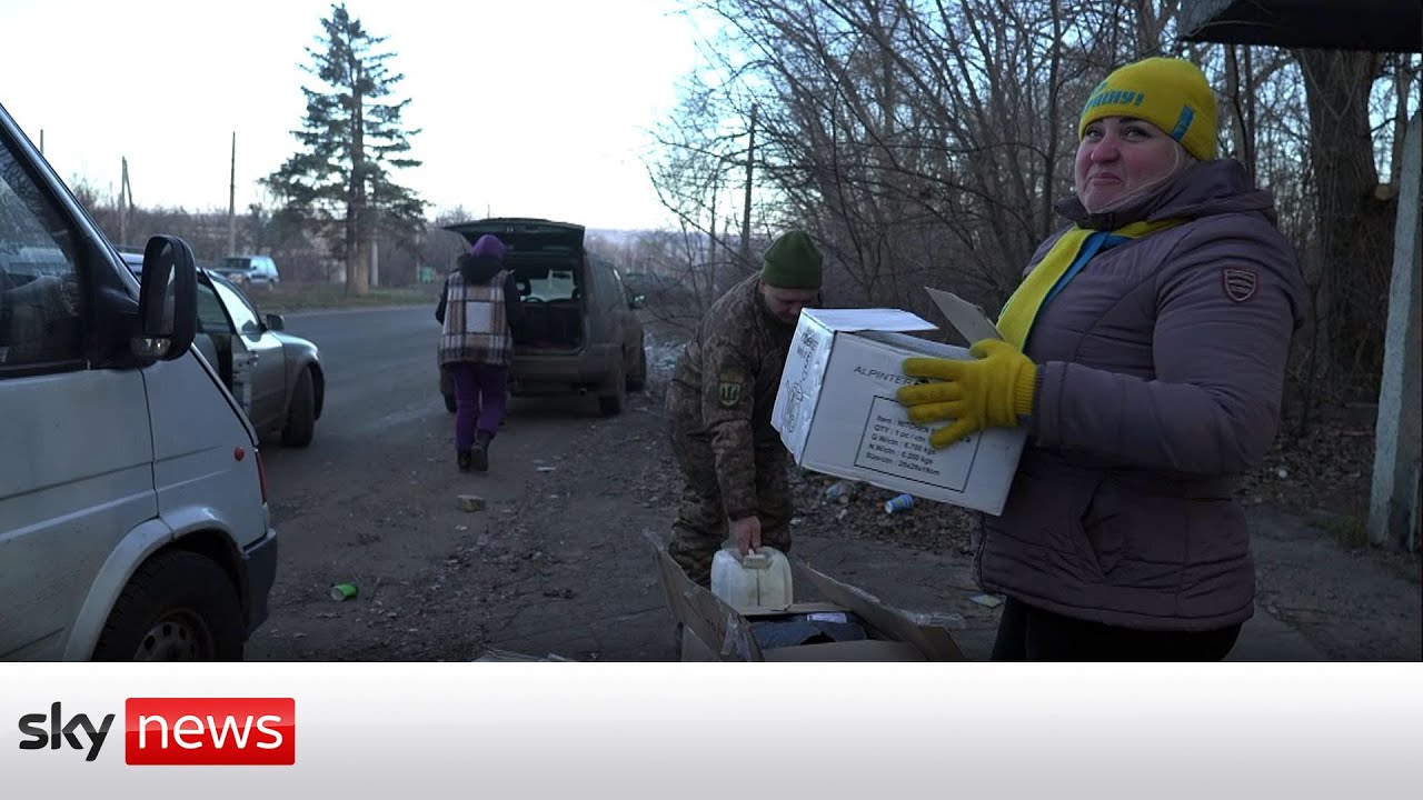 Ukraine War: Sky News goes inside Bakhmut to meet residents in a living hell